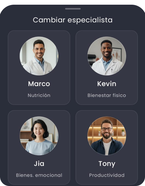 Especialistas impulsados por IA